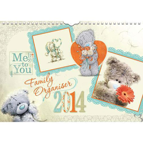 2014 Me to You Bear A4 Week to View Family Organiser £7.99